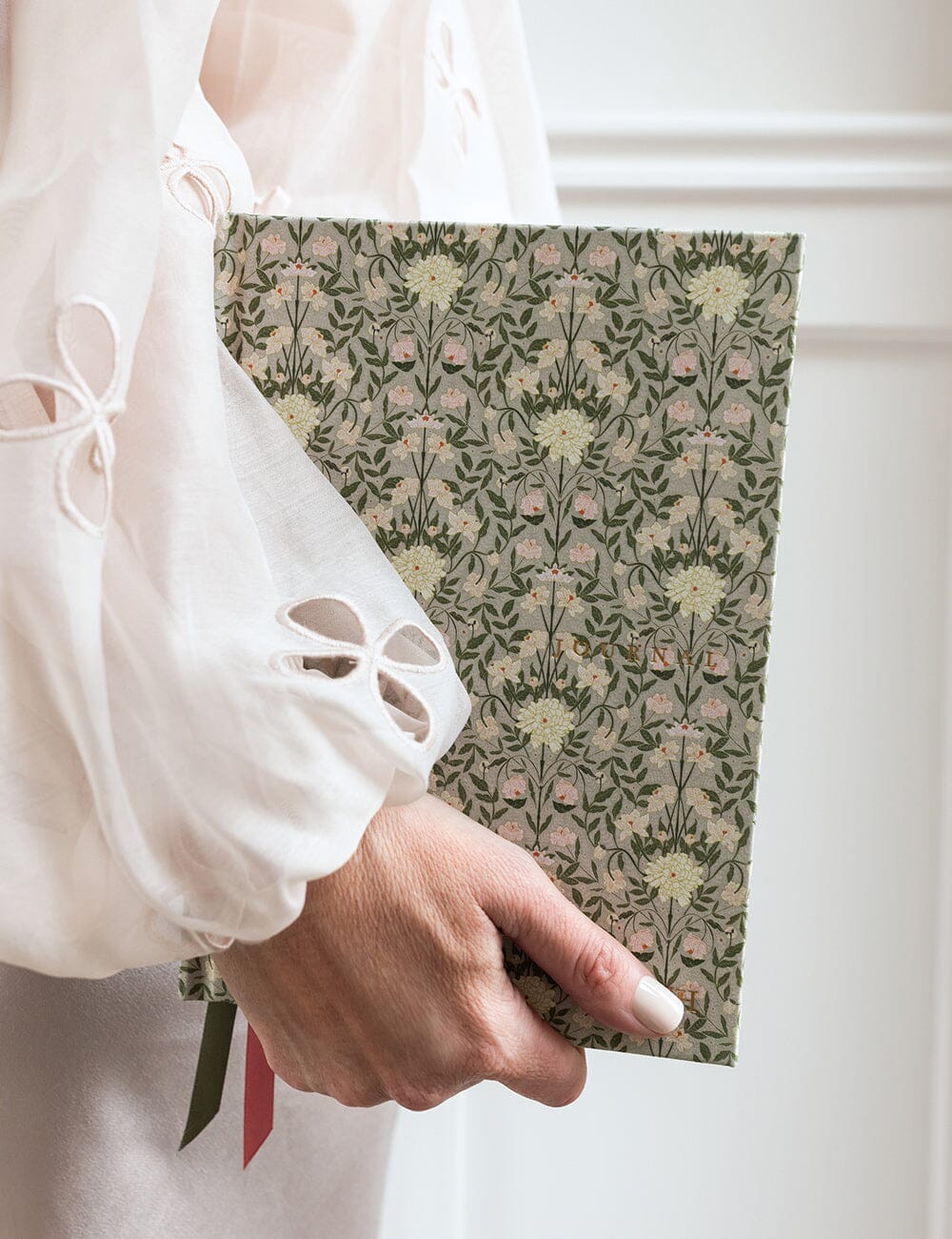 Linen Bound Lined Journal - Bloomere