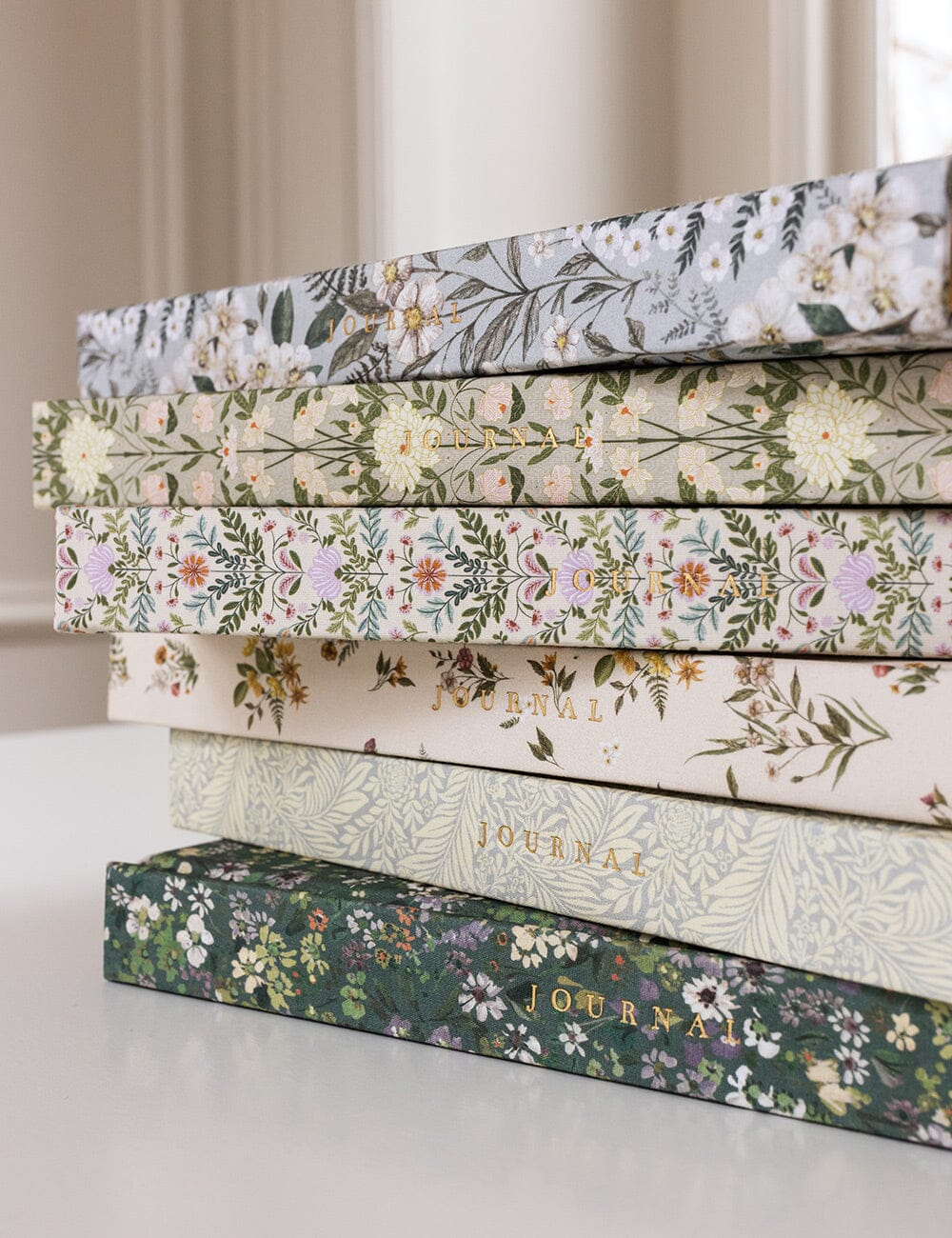 Linen Bound Journal - Summer Perennials (Bullet Journal)