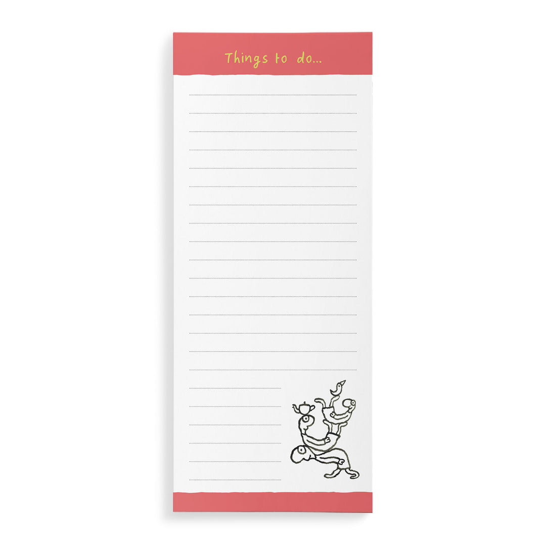 Leunig Magnetic List Notepad - Once in a Lifetime