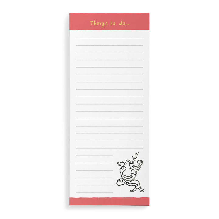Leunig Magnetic List Notepad - Once in a Lifetime