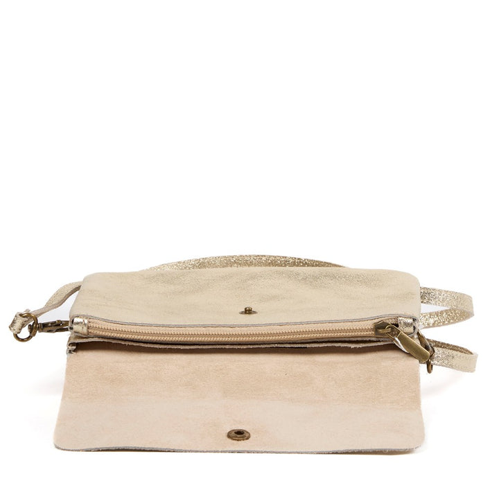Maison Fanli - Line Metallic Leather - Clutch Cross Body