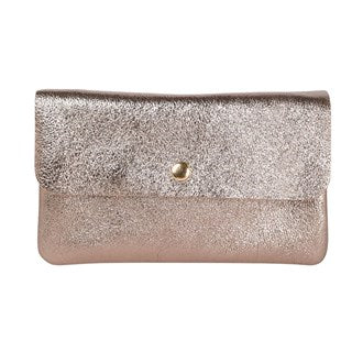 Maison Fanli - Line Metallic Leather - Clutch Cross Body