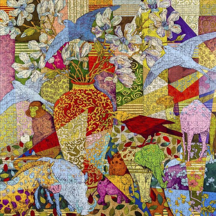 Leier Quilt 1000 piece Jigsaw Puzzle