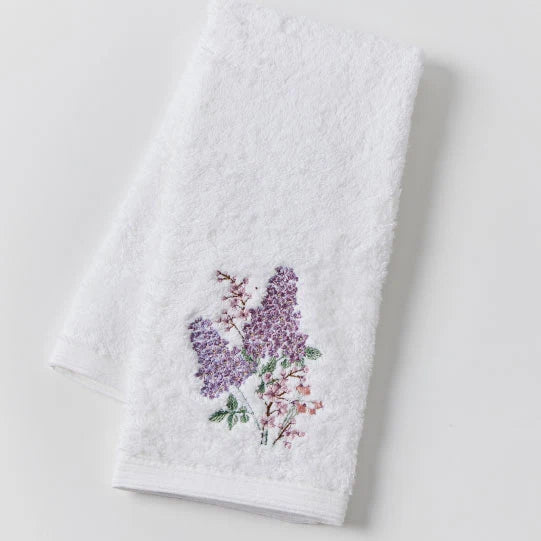 Lilac Bouquet Hand Towel