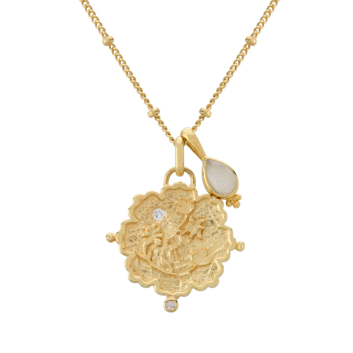 Loved Always Pendant Necklace - Gold