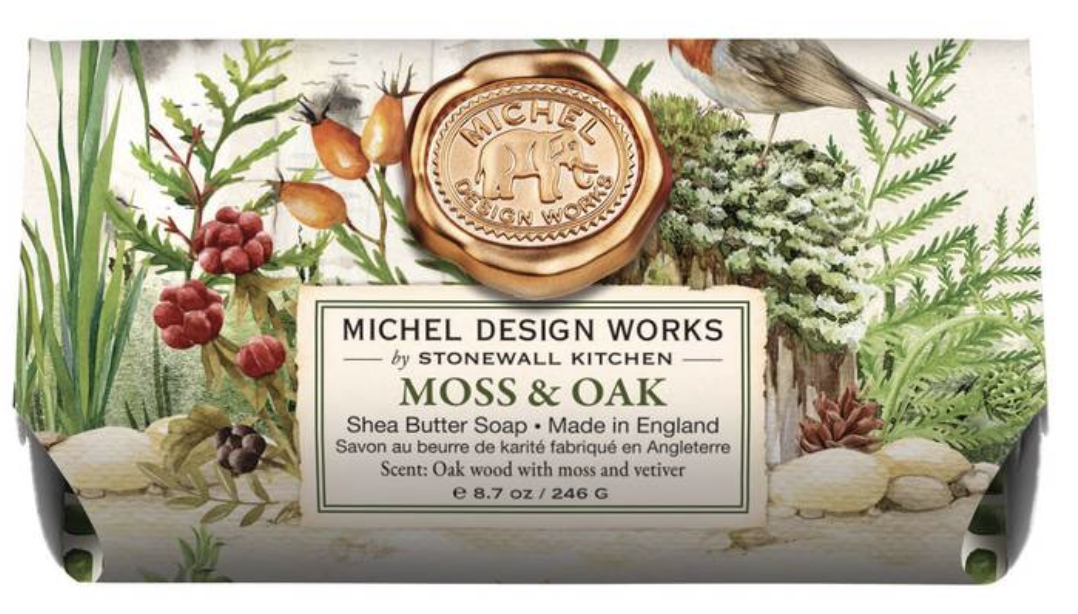 Michel Design Works Moss & Oak Large Soap Bar