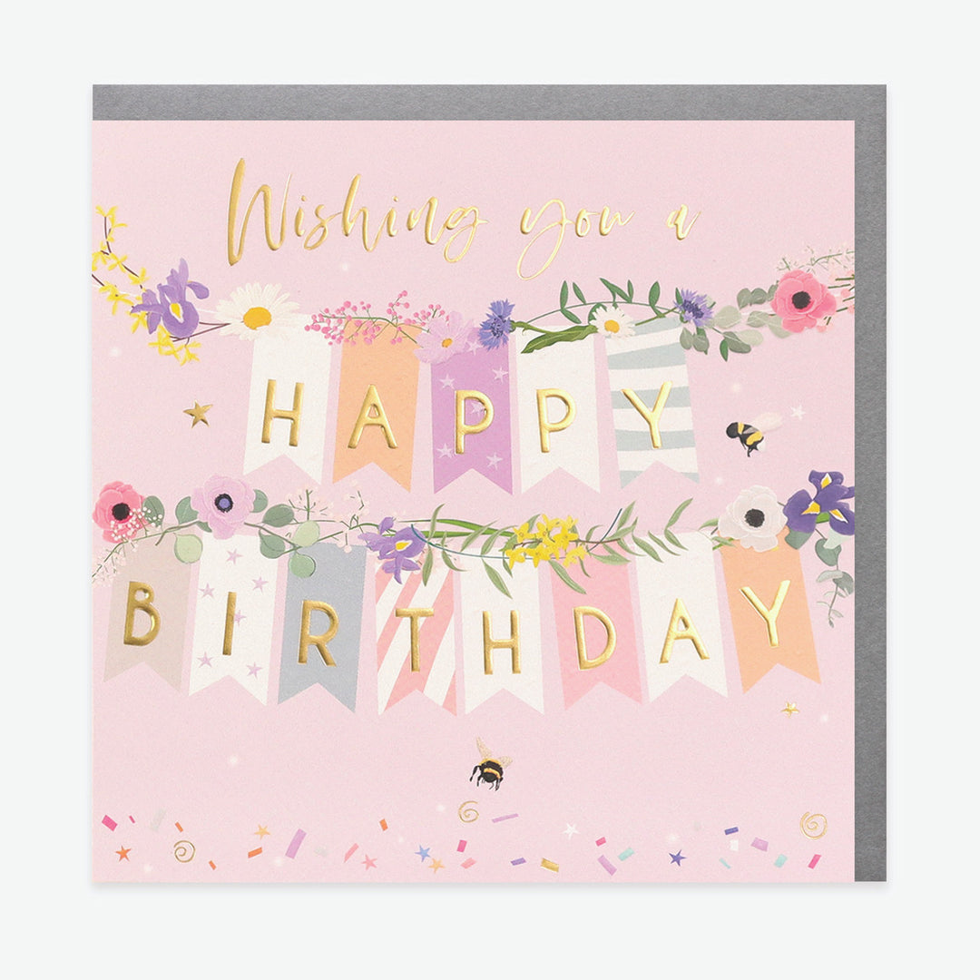 Belly Button Designs Elle Square Card - Bunting