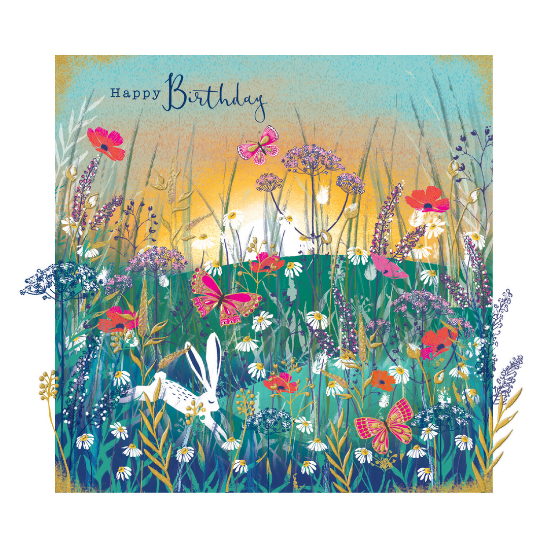 Rachel Ellen Blossom - Rabbit & Flowers