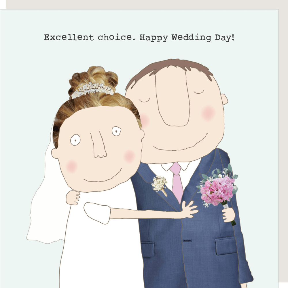 Rosie Made a Thing Wedding Choice Greeting Card