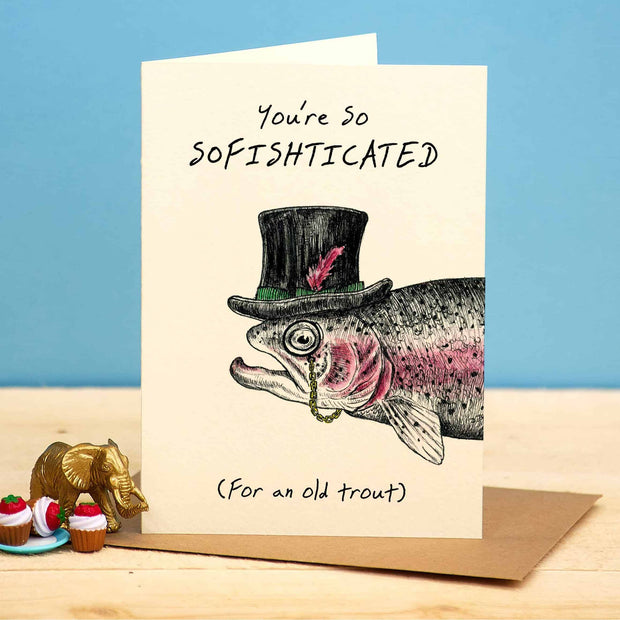 Bewilderbeest Sofishticated Card