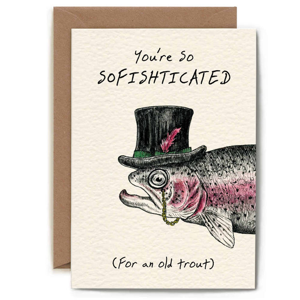 Bewilderbeest Sofishticated Card