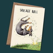 Bewilderbeest Sausage Roll Card