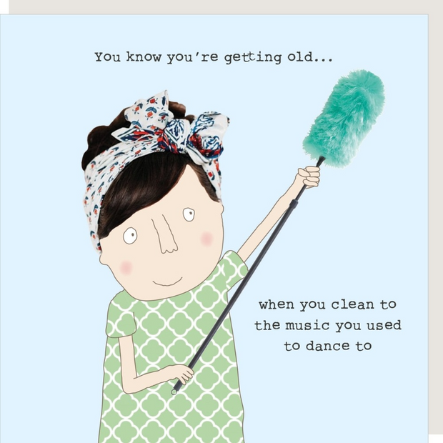 Rosie Made a Thing Clean Greeting Card