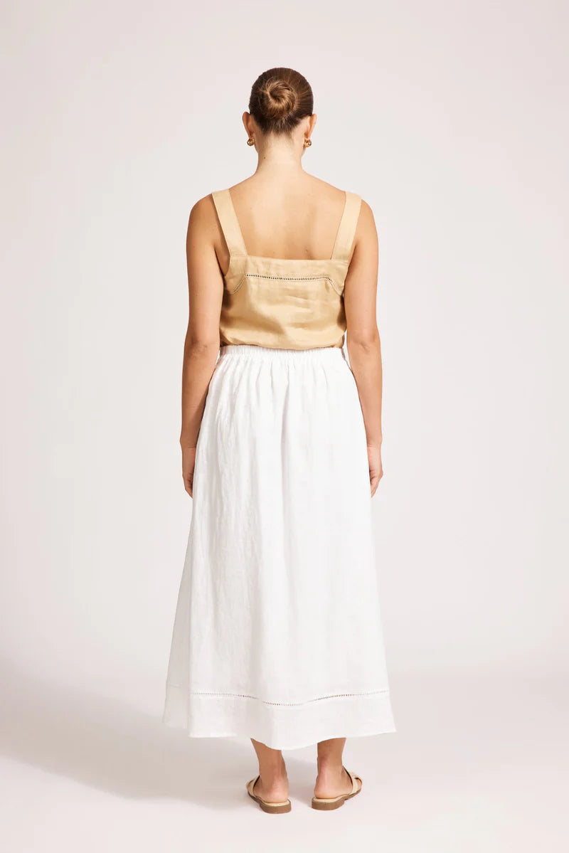 Miramar Maxi Skirt - White