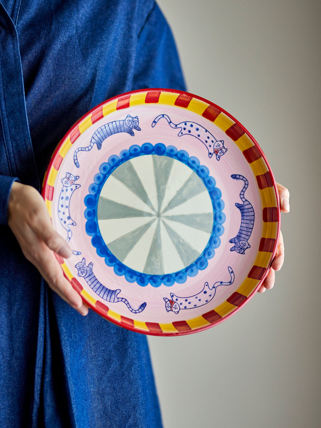 Missy Tray - Multi - Stoneware
