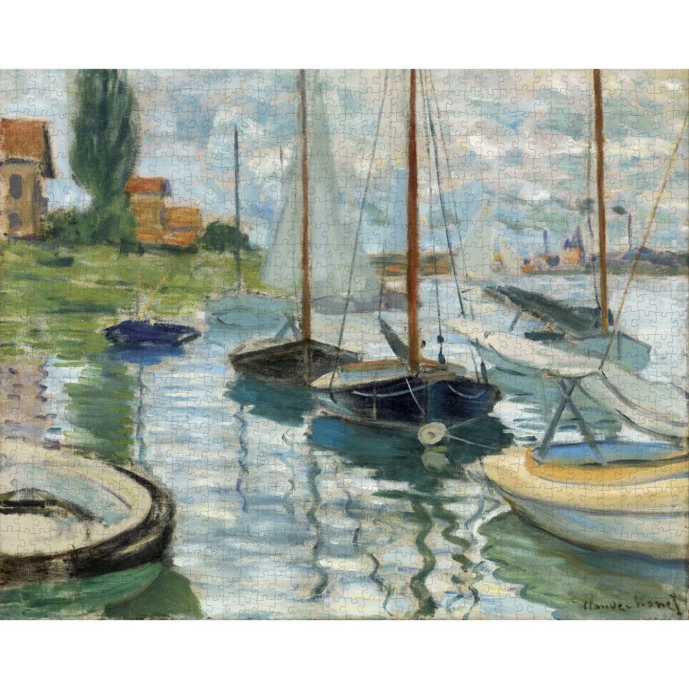 Monet - Sailboats 1000 pc Jigsaw Puzzle