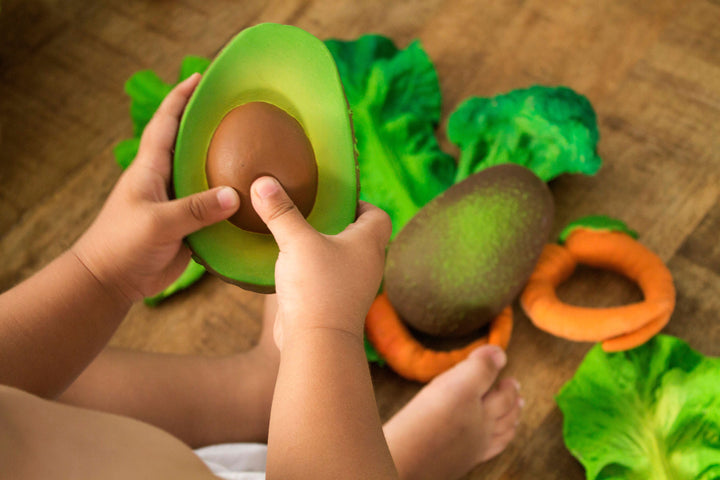 Oli&Carol Arnold the Avocado Baby Teether