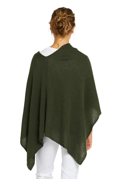 Olive Cashmere Topper