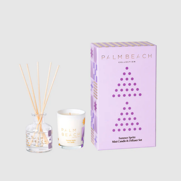 Palm Beach Summer Spritz Mini Candle & Diffuser Gift Pack