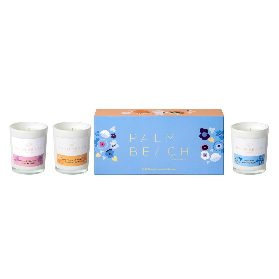 Palm Beach Full Bloom Candle Collection