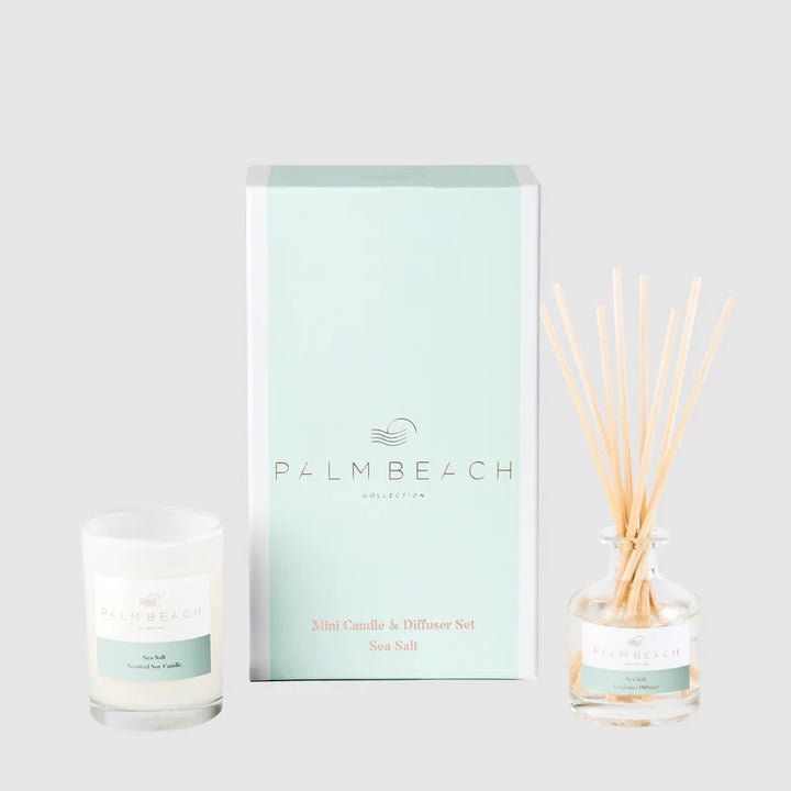 Sea Salt Mini Candle & Diffuser Gift Pack