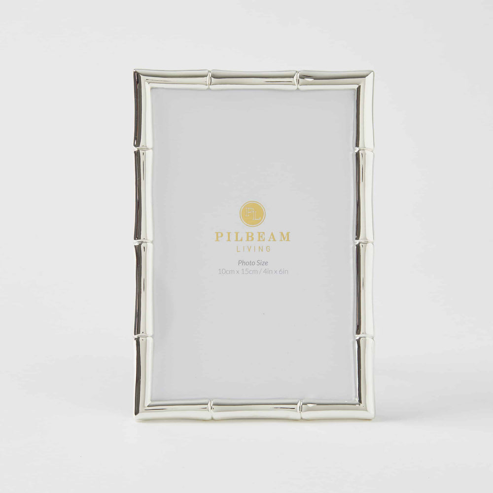 Bambury 4x6 Photo Frame - Silver