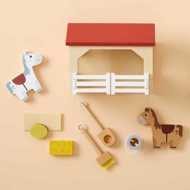 Horse Stable Set