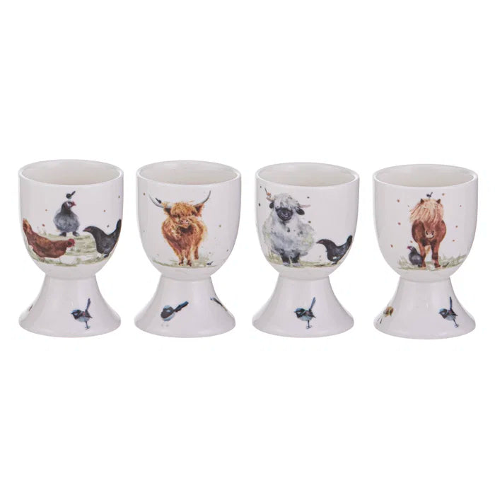 Paddock Pals Set of 4 Assorted Egg Cups