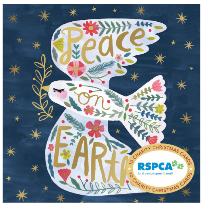 RSPCA Peace On Earth  - Charity Christmas Card Pack