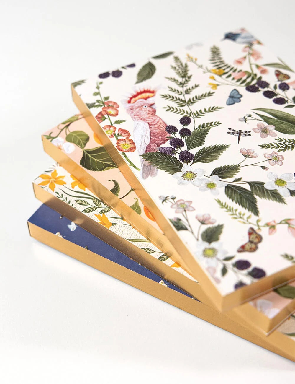 Pink Cockatoo Notepad Desktop Jotter