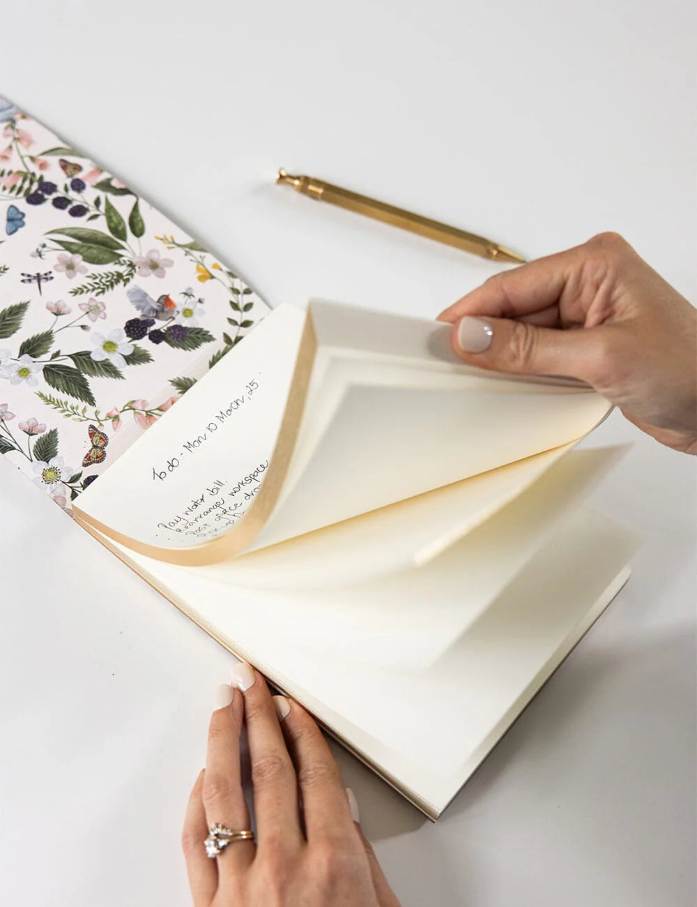 Pink Cockatoo Notepad Desktop Jotter