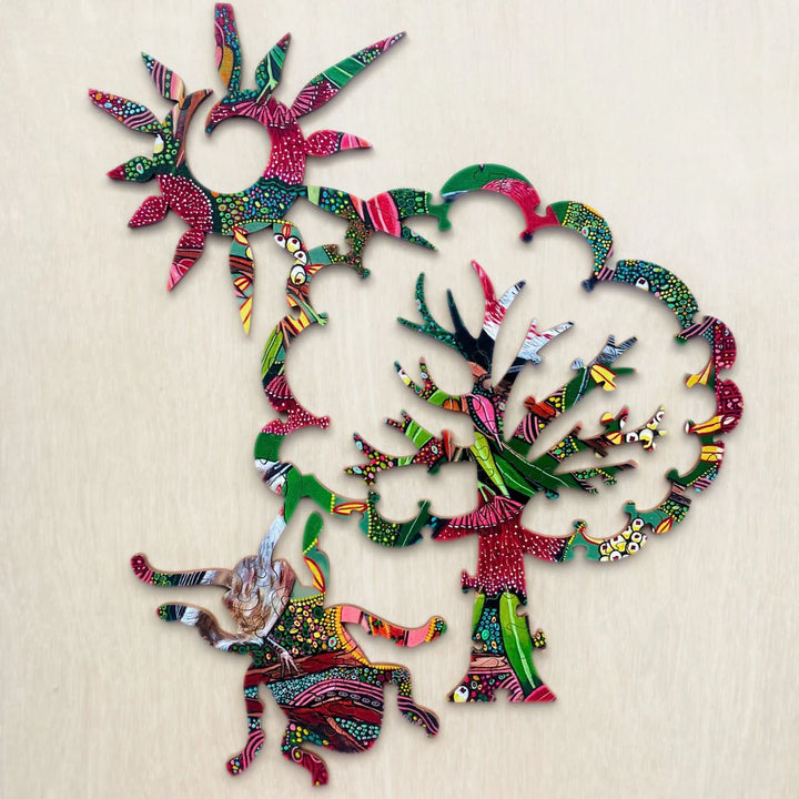 Wooden Jigsaw - Powderpuff Lily 248 pc