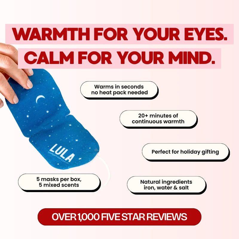 2026 Lula Xmas Mixed Box - 5 Eye Masks