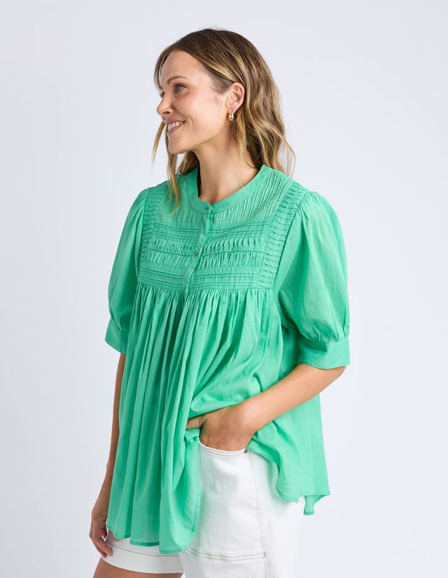 Elm Monty S/S Shirt – Gumdrop Green