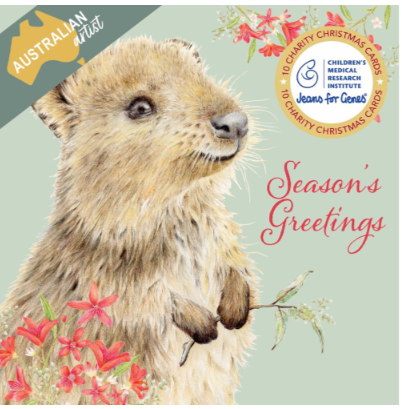 CMRI Quokka Greetings - Charity Christmas Card Pack