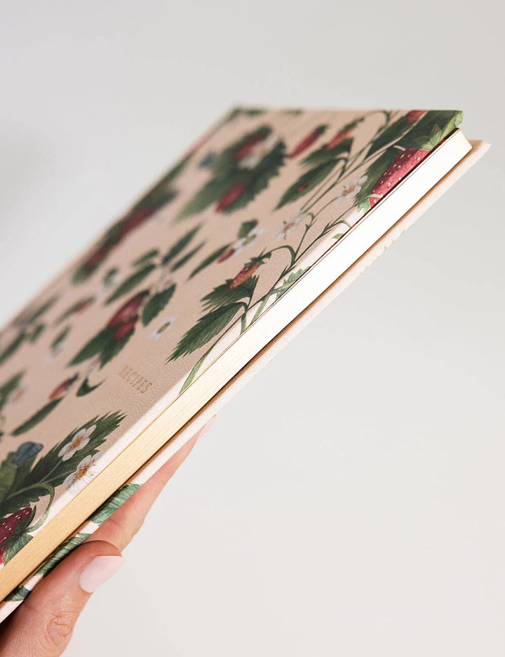Heirloom Recipe Book Journal - Strawberries