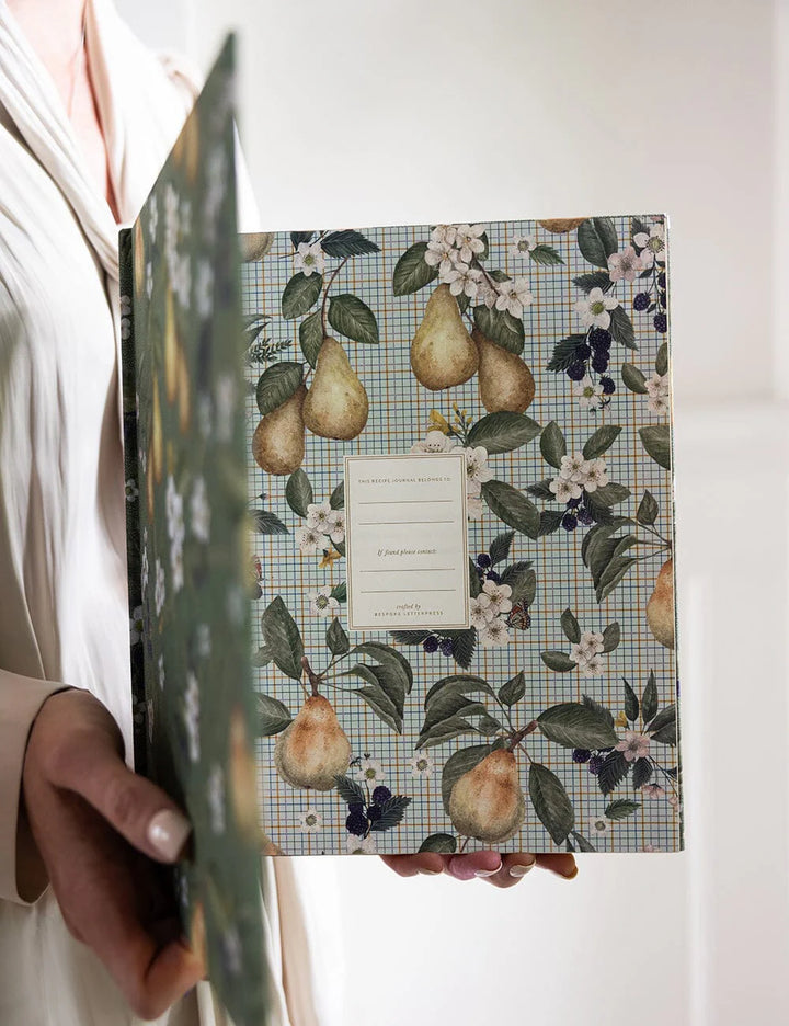 Heirloom Recipe Book Journal - Pears