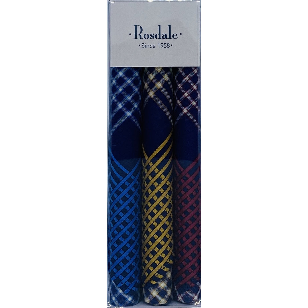 Mens 5 Pack Handkerchiefs - Armando Caruso