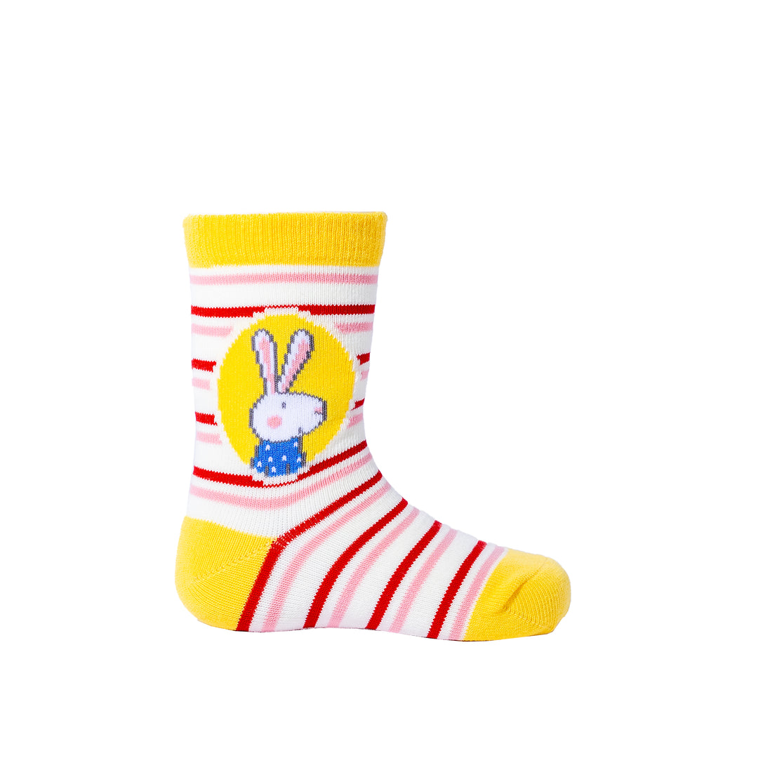 Ruby Red Shoes Socks (Ages 2-4) -Ruby Loves Stripes