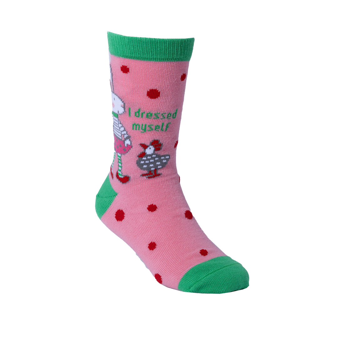 Ruby Red Shoes Socks (Ages 4-6) - I Dressed Myself