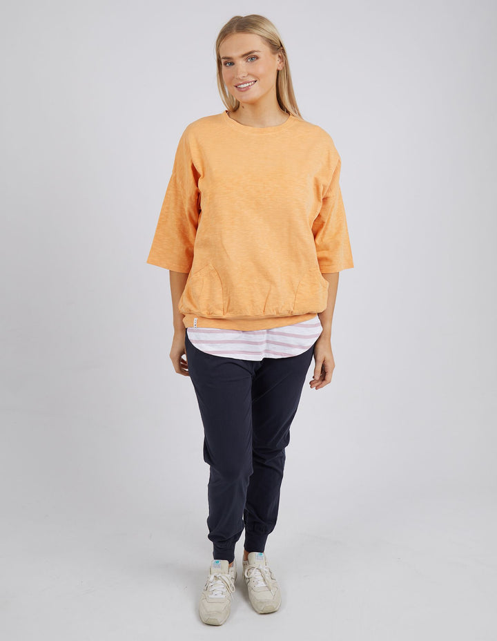Elm Fundamental Mazie Sweat - Apricot