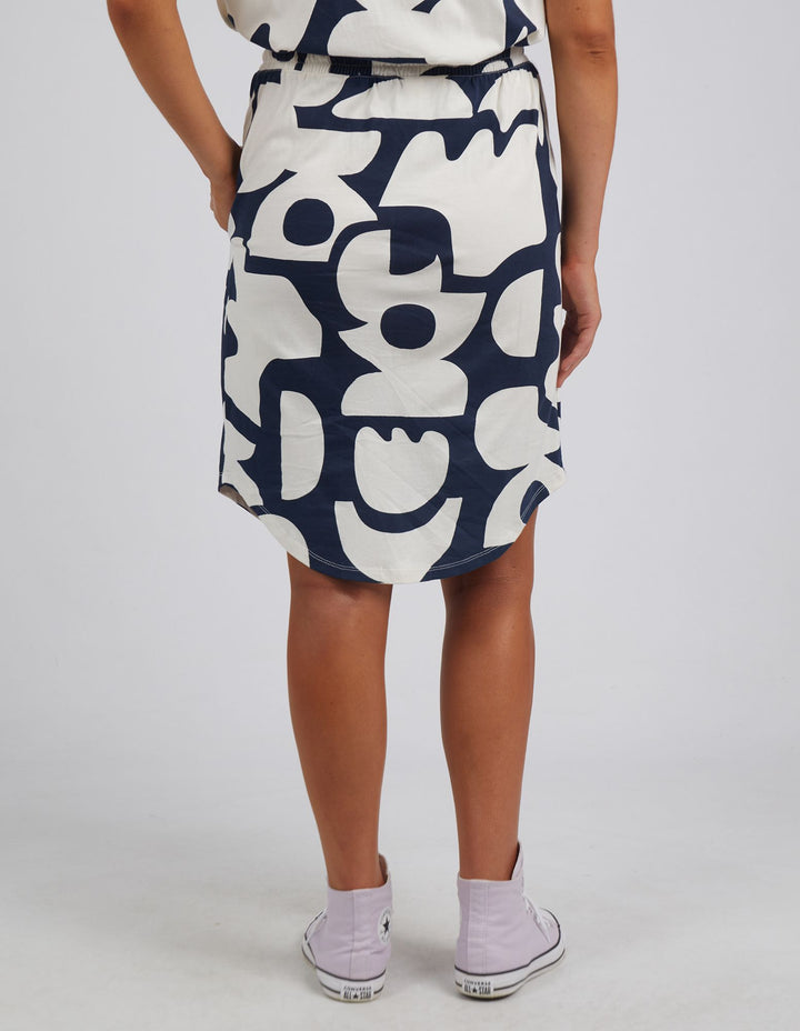 Elm Navy Miro Skirt