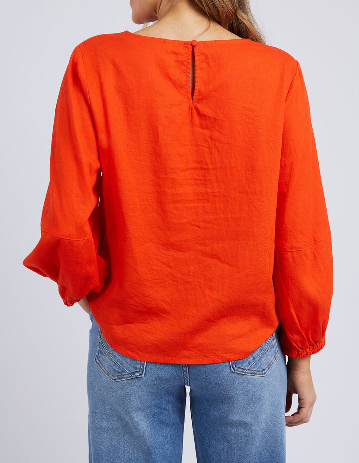 Elm Rosa Top - Tangerine