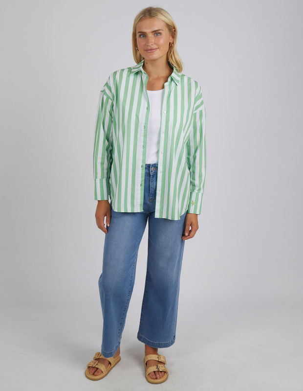 Elm Delia Stripe Shirt - Meadow