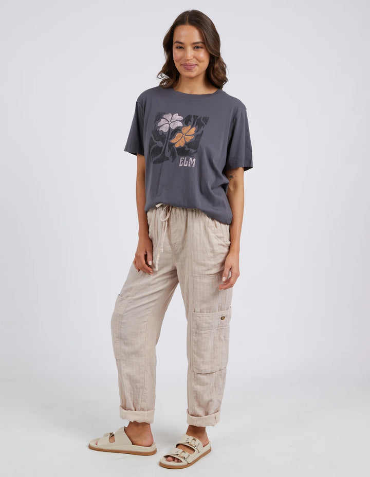 Elm Acacia Tee Shirt - Washed Black