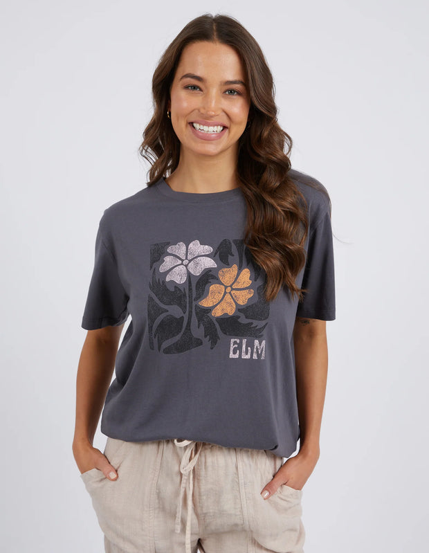 Elm Acacia Tee Shirt - Washed Black