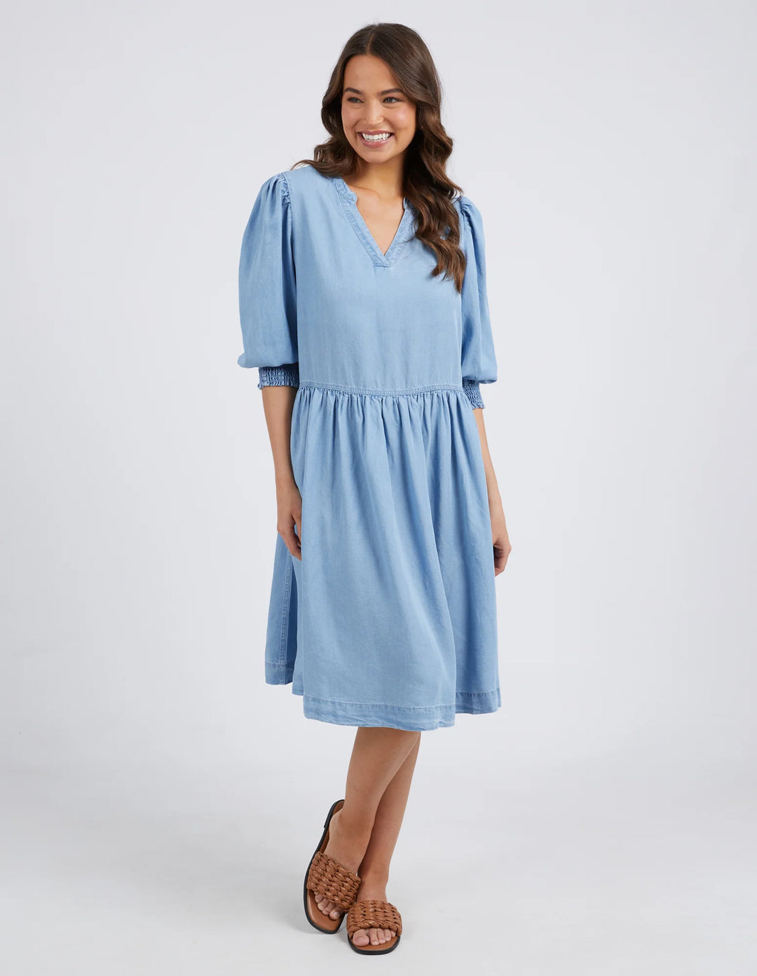 Elm Shanee Chambray Dress