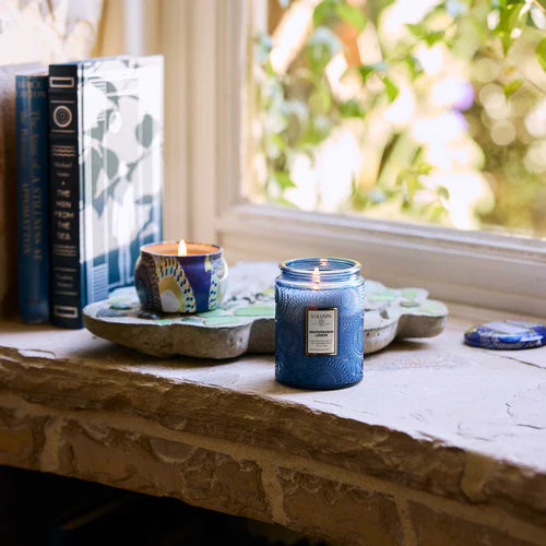 Mediterranean Lemon Decorative Tin Candle