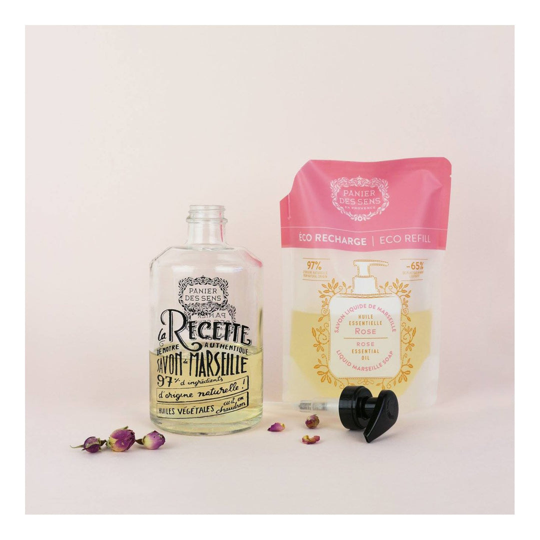 Panier Des Sens Rose Marseille Liquid Soap Refill