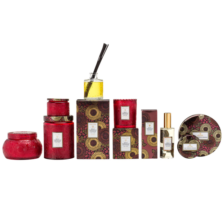 Voluspa Goji & Tarocco Orange Decorative Tin Candle